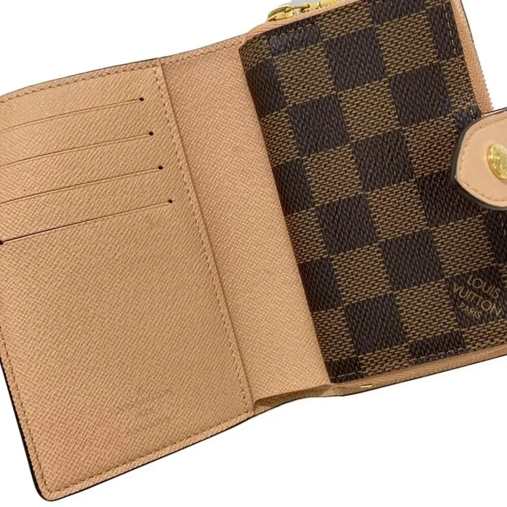 LOUIS VUITTON Portefeuille Juliet Creme Damier - RFID : confirmed 580-030625 - Picture 6 of 10